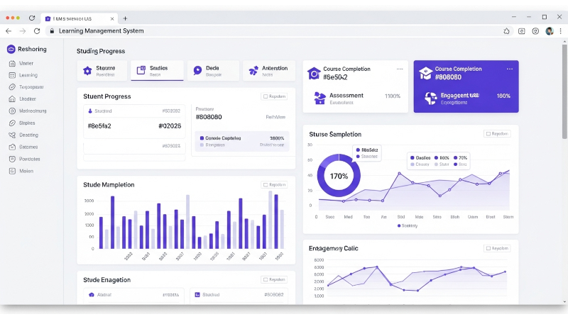 Placeholder image for LMS reporting dashboards