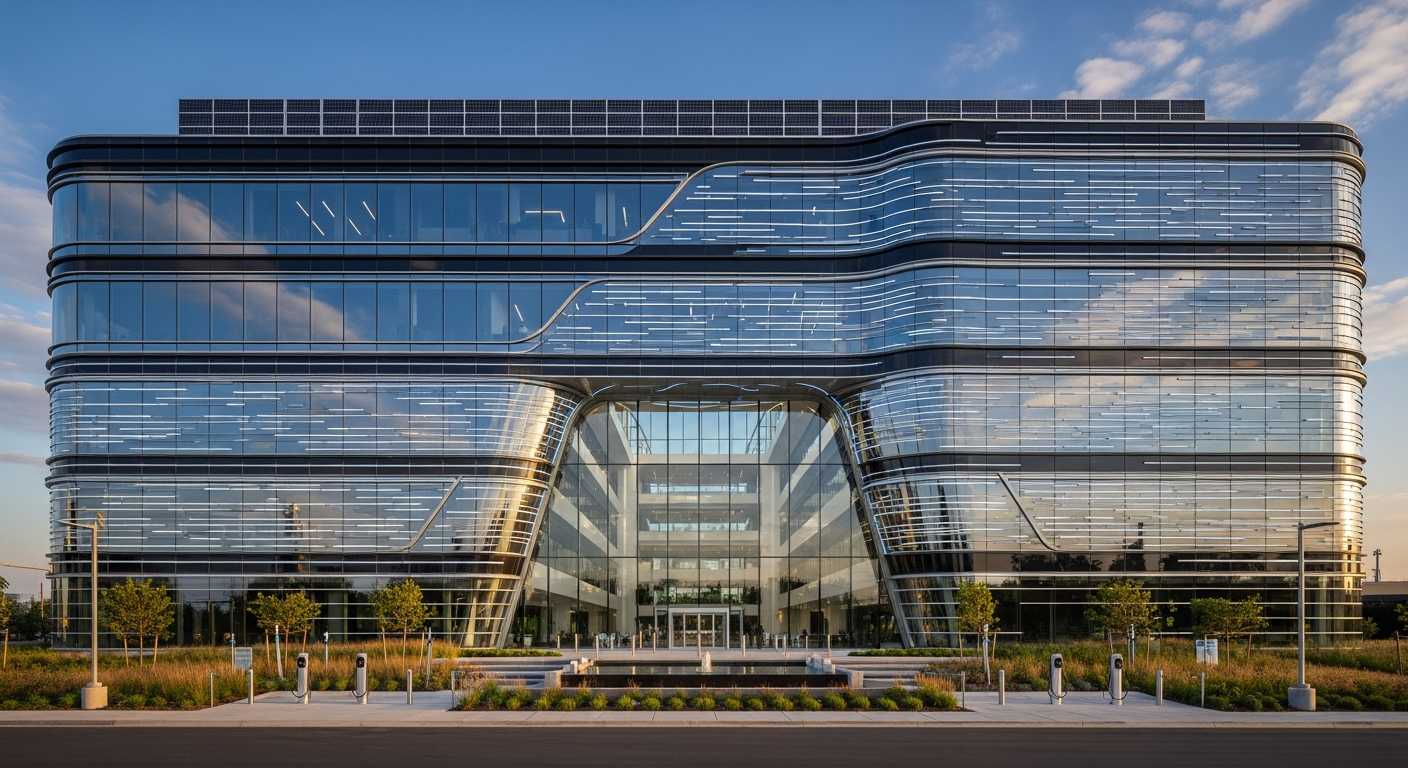 Nano Masters AI Electric Utility headquarters in France