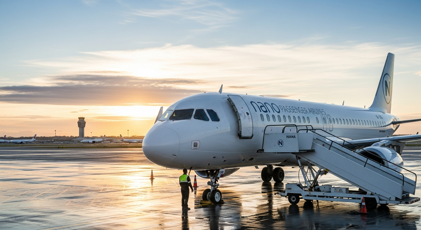 Nano Passenger Airlines products and services illustration